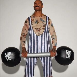 Strongman 4 piece Halloween costume set